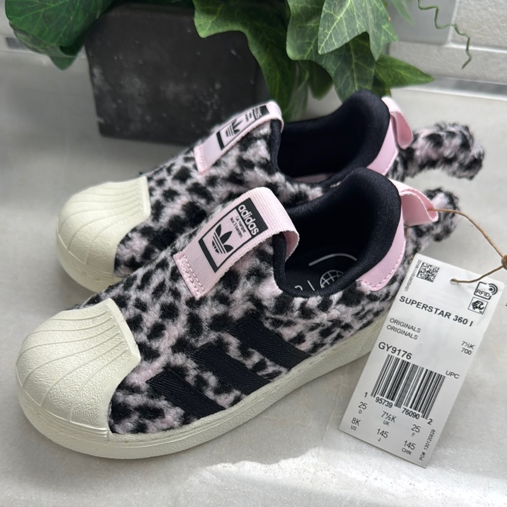 Adidas SUPERSTAR 360 SHOES ~ sz 8 NEW
